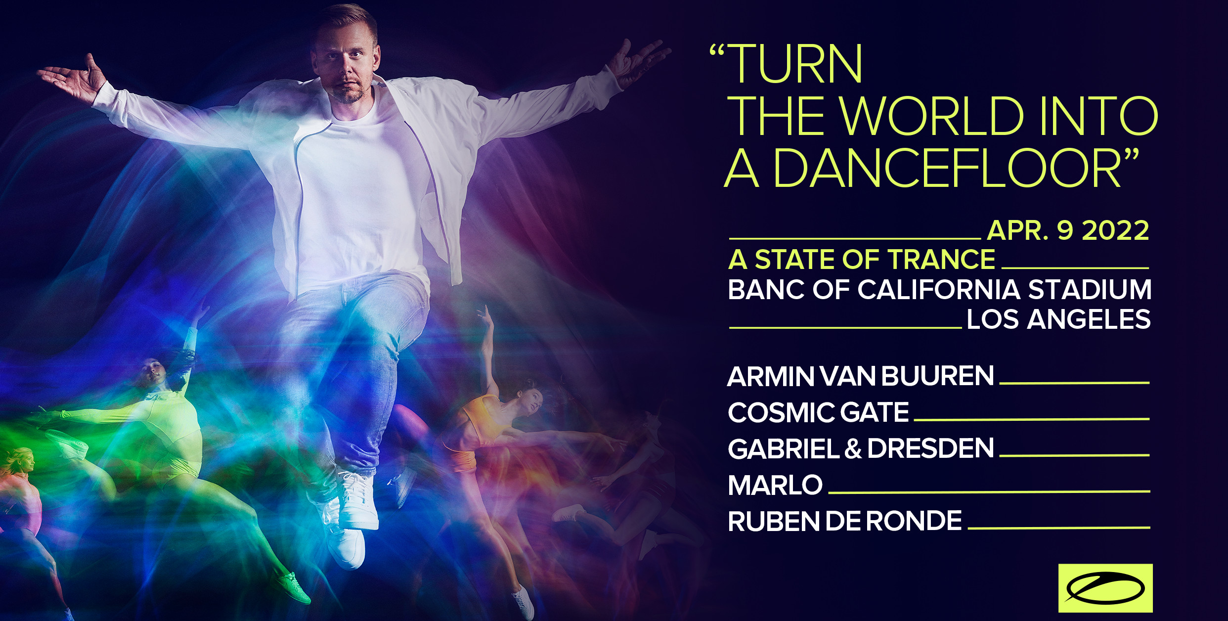 Armin van Buuren - Live @ A State Of Trance Festival 1000, Banc of California Stadium Los Angeles - 09 April 2022