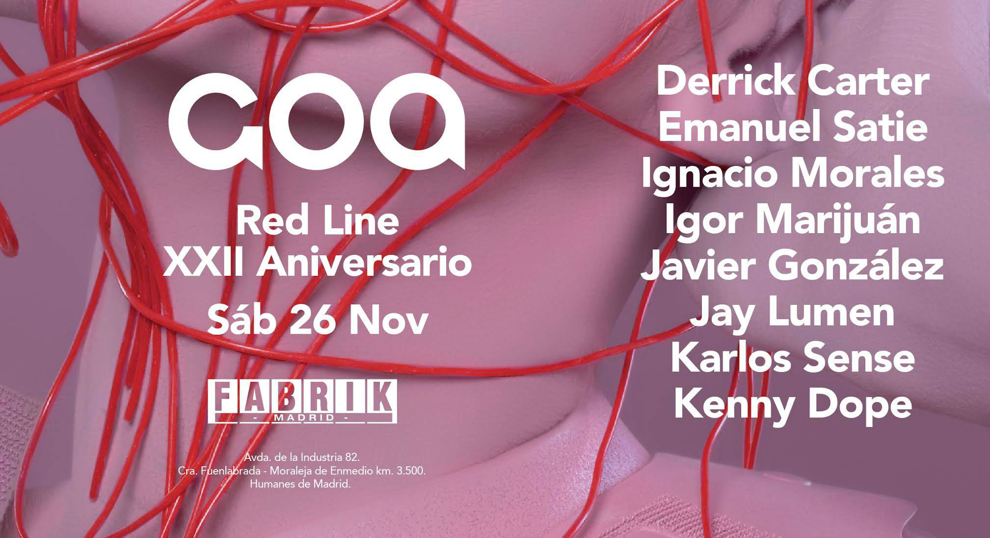 Marcos in Dub - Live @ GOA 22 Anniversary (Fabrik Madrid) - 26 November 2016