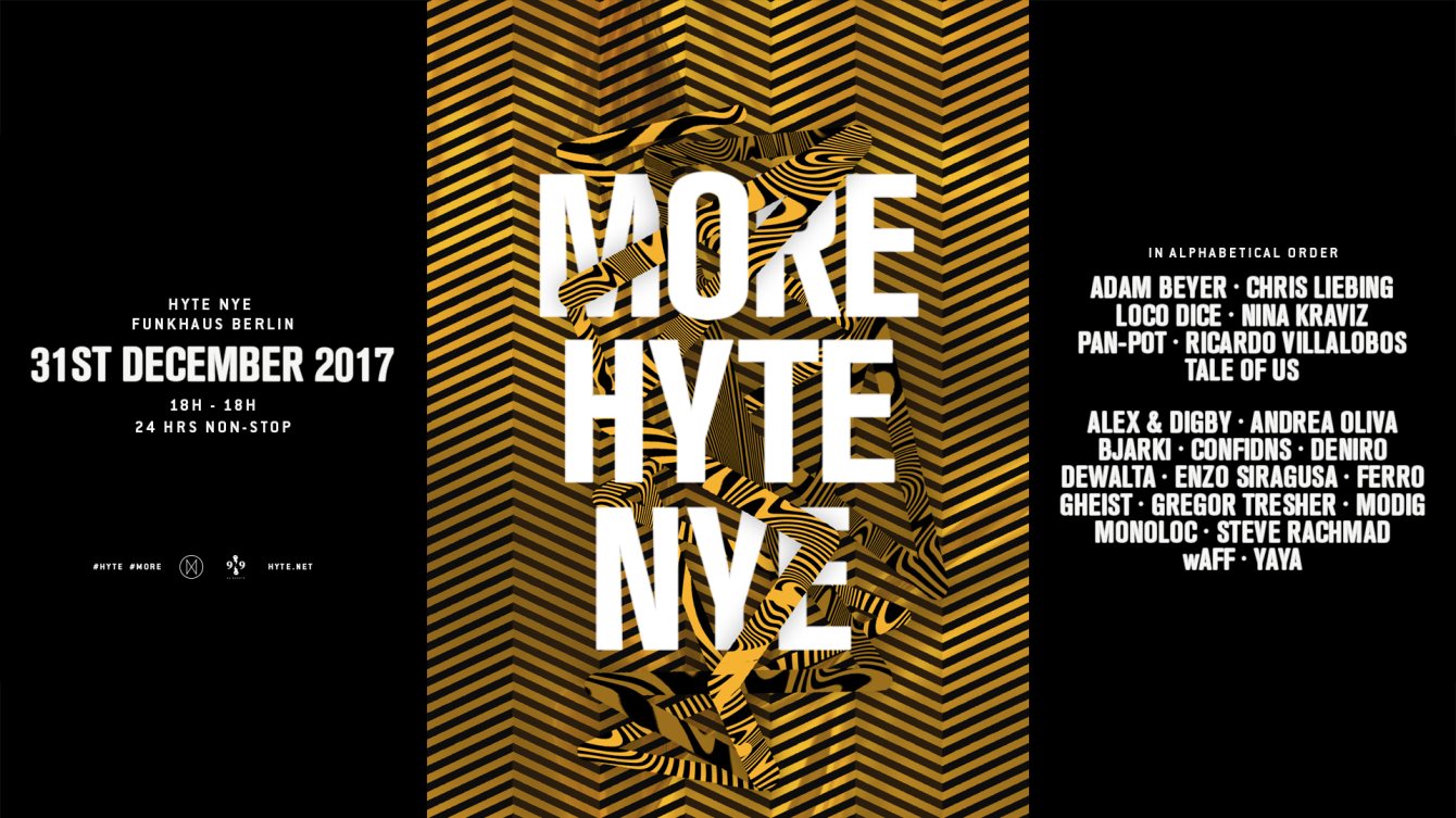 Gregor Tresher - Live @ HYTE NYE Berlin 2017 - 31 December 2017