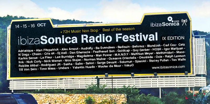 Guy Gerber - Ibiza Sonica Radio Festival 2017 - 15 October 2017