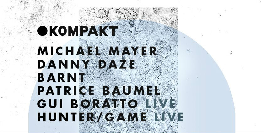Gui Boratto - Live @ Kompakt Open Air at Parc del Forum - 19 June 2016